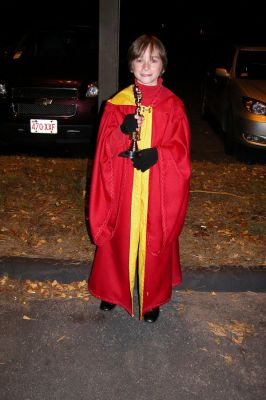 Rochester Halloween Party
Kyle Rood won second place in the "Third and Fourth Grade" category in Rochester's annual Halloween Party Costume Contest held on Monday, October 29, 2007. (Photo by Deborah Silva).
