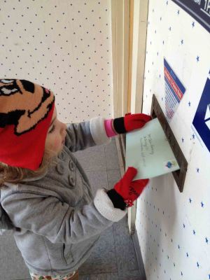 Post Office Fun
Reader Kristen Troop Boucher submitted this picture of her daughter Mila sending a letter all by herself at the Mattapoisett Post Office on January 6, 2012.
