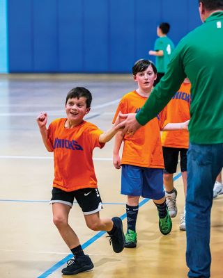 Grade 2 Basketball Playoffs
The Grade 2 basketball playoffs brought out the best in March 10 action at Center School in Mattapoisett. The Warriors earned their spot in the championship game with a big, 10-2 victory over the Heat, while the Knicks advanced to the title game, narrowly edging the Celtics, 10-8. In the final, 10-2, the Warriors defeated the Knicks, 24-14. Photos by Ryan Feeney
