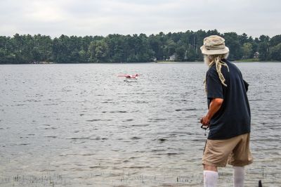 RC Planes
Mary’s Pond air traffic was busy on August 17 with many remote-controlled aircraft taking flight over Rochester waters. Photos by Jared Melanson
