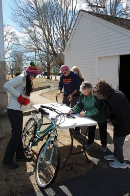 Bikes for All
Since the Covid pandemic in 2021, the Friends of the Mattapoisett Rail Trail have collected over 400 bicycles and, relying on the handiwork of volunteers, distributed approximately 200 of them to share the bike path with more area residents. Photos by Mick Colageo.
