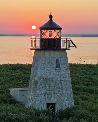 Bird Island Lighthouse
Bird Island Lighthouse was last updated in the 1990s under the initiatives spearheaded by then-Marion Harbormaster Charlie Bradley. Early this year, the town’s Community Preservation Committee recommended $28,000 in CPA funds to study the components of the lighthouse’s next renovation, a project that will go out to bid next winter and go before voters at the 2025 Annual Town Meeting. Photo courtesy Barry Mullin August 29, 2024 edition
