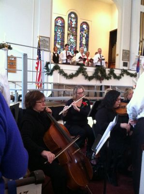 The Heart of Christmas
Marion’s First Congregational Church delivered the season’s perfection with Cassandra Morgan directing ‘The Heart of Christmas’ cantata. This annual event is sugar on the plums for anyone who appreciates live music.  The combined voices and instruments of over 60 performers filled the church with pitch perfect music telling the story of Jesus’ birth.  From bluesy pieces or full operatic compositions by Pepper Choplin the full house was delighted and moved tears to joy. Photo by Marilou Newell
