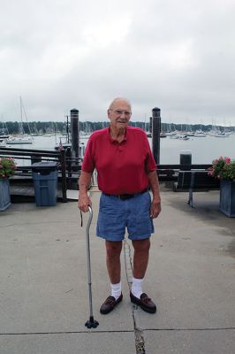 Charlie Bradley
Charlie Bradley served as Marion’s harbormaster for 12 years, most notably updating Bird Island Lighthouse and expanding the town’s fledgling shell-fishing activities. Photo by Mick Colageo
