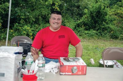 Mattapoisett Firefighter’s Association
The Mattapoisett Firefighter’s Association hosted a chowder competition on September 13 on the Mattapoisett Knights of Columbus grounds. Between 300 and 400 guests came to sample the chowder of 16 different teams, split into two categories: public safety and professional. The Rochester Firefighter’s Association took first place in the public safety category and also won the People’s Choice Award. Photos by Denzil Ernstzen
