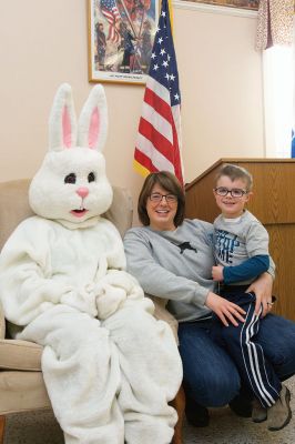 Easter Breakfast
The Rochester Senior Center was the place to be Sunday morning if you love a hearty breakfast…and the Easter Bunny. The Rochester Lions Club sponsored the breakfast with the Easter Bunny event on March 29, giving kids the chance to hang out with him and snap a few photos. Photos by Colin Veitch
