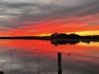 Sunset View
Sunset view from the Mattapoisett Town Dock. Photo by Faith Ball
