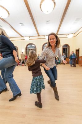 Harvest Family Dance
Families danced the night away the evening of November 15 during the Harvest Family Dance hosted by the Southcoast Children’s Chorus. A professional caller led participants step by step in contra dancing inside the Marion Music Hall, with proceeds of the dance funding the chorus’ trip to Austria in June. Photos by Felix Perez
