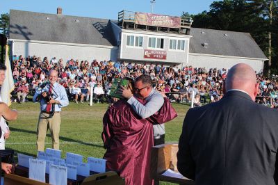 Tri-Town Graduation
The Tri-Towns saw high school graduations on the first three days of June, but Saturday’s blustery weather at Old Rochester was nothing like the sun-scorched conditions at Old Colony on Thursday and at Tabor Academy on Friday. Photos by Mick Colageo
