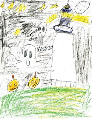 2018 Halloween Cover Contest 
2018 Halloween Cover Contest Entry by Genevieve Hebert
