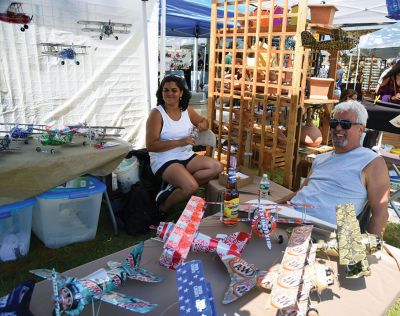 Happy Days at Harbor Days 
It all seems to come and go so quickly year after year, but while the Harbors Days are here the people of Mattapoisett and surrounding towns make time to enjoy the annual seaside event – the fish fry, lobster feast, pancake breakfast, and arts and crafts – that the Mattapoisett Lions Club works so hard all year round to keep going. Photos by Glenn C. Silva
