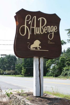 End of an Era
The sign of LAuberge de Marion, once a landmark along route six, has now been raised after remaining vacant for a decade. Photo by Paul Lopes. September 3, 2009 edition
