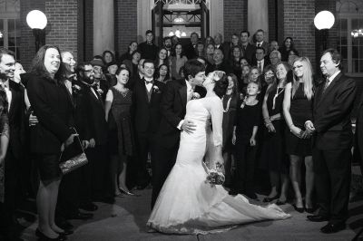 Mattapoisett Library Wedding
The Mattapoisett Library hosted its first ever all-out wedding ceremony on November 7. Shannon Devlin and Matthew Spelman tied the knot storybook style, witnessed by the hundreds of surrounding love stories that lie on library shelves. Photo submission Shannon Devlin
