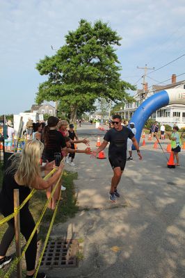 Lions Club Triathlon
2024 Old Rochester High School graduate Tyler Young of Marion and Heather Peckham of Middletown, Rhode Island, finished first in the respective men’s and women’s categories of Sunday morning’s Lions Club Triathlon at the Mattapoisett Town Beach. Young, 18, will join the UMass Lowell cross-country and track programs next month. Photos by Mick Colageo and Robert Pina
