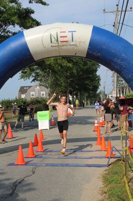 Lions Club Triathlon
2024 Old Rochester High School graduate Tyler Young of Marion and Heather Peckham of Middletown, Rhode Island, finished first in the respective men’s and women’s categories of Sunday morning’s Lions Club Triathlon at the Mattapoisett Town Beach. Young, 18, will join the UMass Lowell cross-country and track programs next month. Photos by Mick Colageo and Robert Pina
