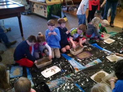 Marion Natural History Museum
The Marion Natural History Museum's after school group welcomed Craig Chartier, a professional archaeologist, on March 9. Craig gave a presentation on the techniques archaeologists use to discover what an item might have been used for in its former life. Many thanks to Craig for the wonderful program.
