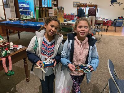 Marion Natural History Museum
On December 21, the Marion Natural History Museum's after school group had a wonderful time working with crafts from natural and recycled materials during our annual holiday party. Our group had a blast making ornaments (and eating junk food) during the event, and everyone brought home an ornament or two to share with the family. 
