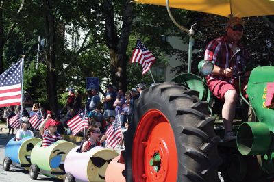 No Rain On This Parade 
The Marion 4th of July parade on Tuesday went on as planned, winding through the village streets and receiving the usual fanfare. Photos by Jean Perry
