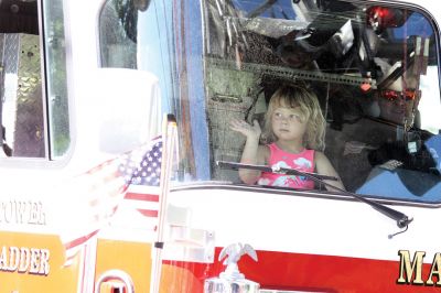 No Rain On This Parade 
The Marion 4th of July parade on Tuesday went on as planned, winding through the village streets and receiving the usual fanfare. Photos by Jean Perry
