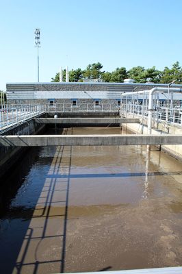 Marion Capital Improvements Planning Committee
The Marion Capital Improvements Planning Committee conducted a Monday afternoon site visit to the town’s Wastewater Treatment Plant, where they discussed short and long-range goals with plant manager Nathaniel Munafo and Department of Public Works Director Becky Tilden. Photos by Mick Colageo
