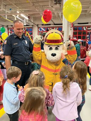 Fire Department Open House
On October 10 and 11, Marion and Mattapoisett Fire Departments held open houses featuring plenty of fun for children of all ages. The occasion was the National Fire Prevention Week.
Since 1922, the National Fire Protection Association has been helping local fire departments with educational materials related to fire safety. 
Photo by Marilou Newell
