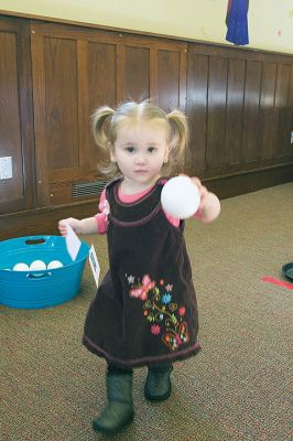 “Frozen” at the Library
While it was warm and sunny outdoors, it was “Frozen” inside the Mattapoisett Library on Friday, February 19. Young library patrons enjoyed a number of Disney’s “Frozen” activities, with even a few Elsas stopping by to join in the fun. Photos by Colin Veitch
