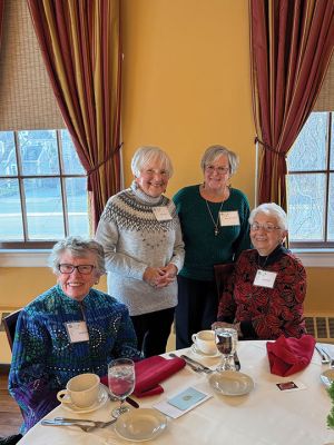 Mattapoisett Woman’s Club
Mattapoisett Woman’s Club held their holiday luncheon at the Wamsutta Club this past week. Photo by Jennifer Shepley.
