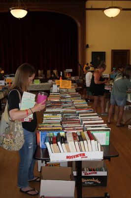 Friends of the Elizabeth Taber Library Book Sale
The Friends of the Elizabeth Taber Library held their annual book sale on Saturday at the Music Hall in Marion. Photos by Mick Colageo
