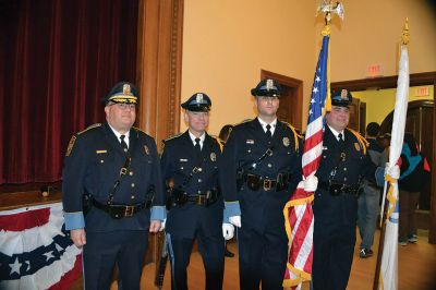 Chief John Garcia
Meet Marion’s tenth police chief, Chief John Garcia, who was sworn-in on December 28 at the Marion Music Hall. Photo by Jean Perry
