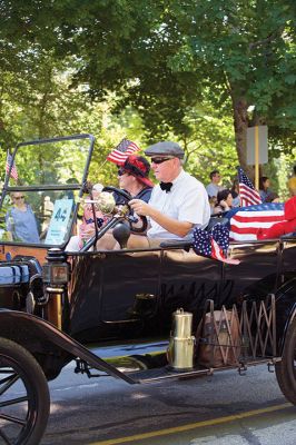 Marion Fourth of July Parade
If you made it to this year’s Marion Fourth of July parade, then you got to see the spectacular floats and parade displays all vying for that top prize, “Best in Parade.” Shown here is the float entry for Silveira Farms in Rochester. Photo by Colin Veitch
