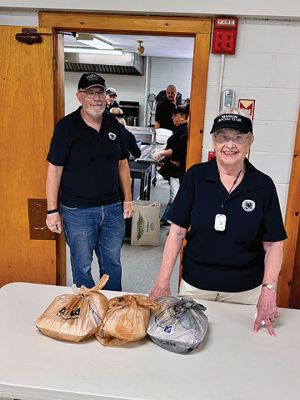 Marion Social Club
Robert Pina shared these photos of the Marion Social Club Chicken Bake held on Sunday.
