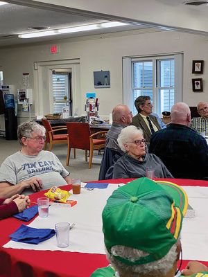 Marion Veteran's Day
The Town of Marion Veterans Day Ceremony was followed by a luncheon at the Cushing Community Center. Photos by Robert Pina
