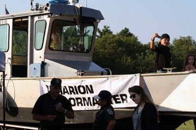 Police Patrol 
Tuesday, August 1, was National Night Out at ORR and across the country, with local Tri-Town and regional police departments hosting the event aimed at raising awareness of community police efforts. Photos by Jean Perry
