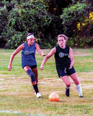 Mariner Soccer
Monday night’s action in the high school girls soccer summer league at Mariner Soccer league. Photo by Ryan Feeney
