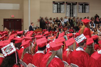 Old Rochester Regional High School Class of 2025
The Old Rochester Regional High School Class of 2025 held Saturday’s Commencement in the ORR gymnasium, where Valedictorian Caitlin O’Donnell addressed her classmates and the following graduates were recognized with departmental awards for distinction. Photo by Mick Colageo
