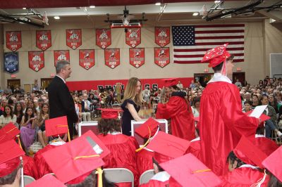Old Rochester Regional High School Class of 2025
The Old Rochester Regional High School Class of 2025 held Saturday’s Commencement in the ORR gymnasium, where Valedictorian Caitlin O’Donnell addressed her classmates and the following graduates were recognized with departmental awards for distinction. Photo by Mick Colageo
