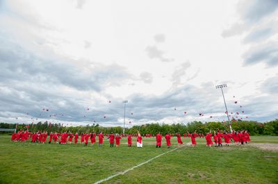 ORR Class of 2017
On Saturday, June 3, seniors at Old Rochester Regional High School received their diplomas and tossed their caps to the sky with joy as the rain held off long enough for the commencement ceremony. Photos by Felix Perez
