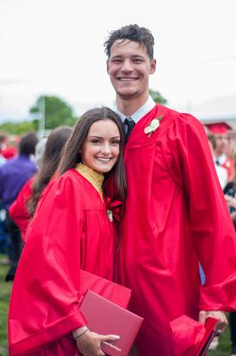 ORR Class of 2017
On Saturday, June 3, seniors at Old Rochester Regional High School received their diplomas and tossed their caps to the sky with joy as the rain held off long enough for the commencement ceremony. Photos by Felix Perez
