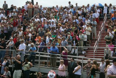 ORRHS Class of 2012
On Saturday June 9, members of ORRHS Class of 2012 graduated beneath blue skies on the high school’s football field in front of a crowd of proud families, friends, faculty and staff. Photo by Katy Fitzpatrick. 
