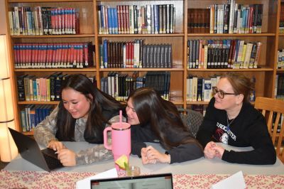 ORRHS Genealogy
Students at Old Rochester Regional High School shared the results of their genealogy research during the school's annual Genealogy Class Celebration on Wednesday, January 15. Photo courtesy Old Rochester Regional School District and MA Superintendency Union #55.
