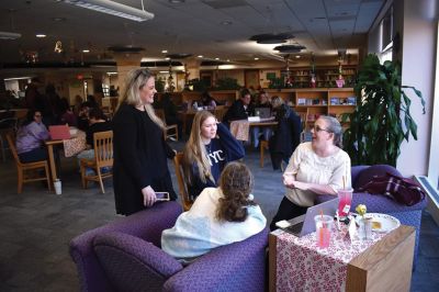 ORRHS Genealogy
Students at Old Rochester Regional High School shared the results of their genealogy research during the school's annual Genealogy Class Celebration on Wednesday, January 15. Photo courtesy Old Rochester Regional School District and MA Superintendency Union #55.
