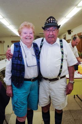 Oktoberfest Celebration
Were you wearing your lederhosen with a stein of lager in your hand while dancing the Schuhplattler and blowing the Alpine horn at Marion’s first Oktoberfest celebration September 13? The weather held out for Oktoberfest revelers at the Marion VFW where there were traditional dance performances, music, food, and of course – beer! Photo by Felix Perez
