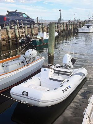 Martha’s Vineyard
Mattapoisett brothers Peter and Haakon Perkins circumnavigated Martha’s Vineyard in their 13-foot, inflatable boat, completing the trek in less than seven hours on the morning of August 25. Photos and map courtesy Peter Perkins
