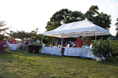 Great Community Picnic
The Mattapoisett Land Trust and Mattapoisett Museum collaborated to hold the annual Great Community Picnic on August 1 at Munro Preserve. Guests brought food, drink, centerpieces and in some cases festive costumes to the event that raises funds for both entities. Photos by Jared Melanson
