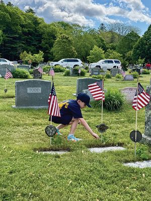 Planting Geraniums for Memorial Day
Robert Pina shared these photos of planting Geraniums for Memorial Day taken on Saturday
