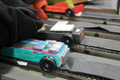 Pinewood Derby 
The Cub Scouts Pack 31 hosted a Pinewood Derby on February 3 at Rochester Memorial School. Photos by Mick Colageo
