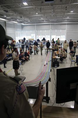 Pinewood Derby 
The Cub Scouts Pack 31 hosted a Pinewood Derby on February 3 at Rochester Memorial School. Photos by Mick Colageo
