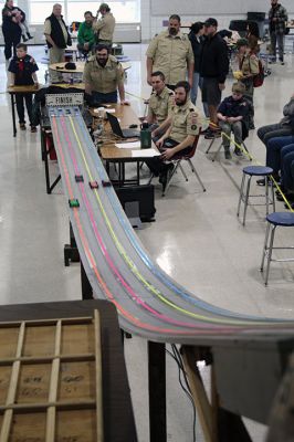 Pinewood Derby 
The Cub Scouts Pack 31 hosted a Pinewood Derby on February 3 at Rochester Memorial School. Photos by Mick Colageo
