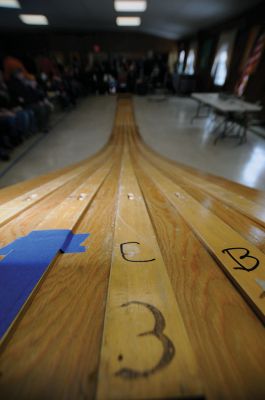 Pinewood Derby Time
Marion Cub Scout Troop #32 had its annual Pinewood Derby on February 8 at the Marion Congregational Church. Scouts assembled and designed their wooden racecars hoping to come in first place or win a prize for most original car or coolest car. Photos by Felix Perez
