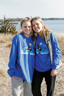 Tabor Academy Polar Plunge
Tabor Academy hosted its second annual Polar Plunge on Sunday, January 21 at Silvershell Beach to raise money for the school’s Special Olympics Young Athletes Program. Students from ‘fundraising rival’ Sandwich High also showed up, with scores of students and staff making a dash in and quickly out of the chilly waters. The plunge raised about $8,000. Photos by Deina Zartman
